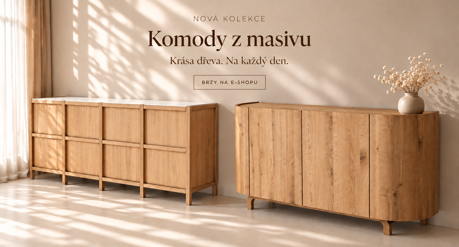 Banner - Novinky komody