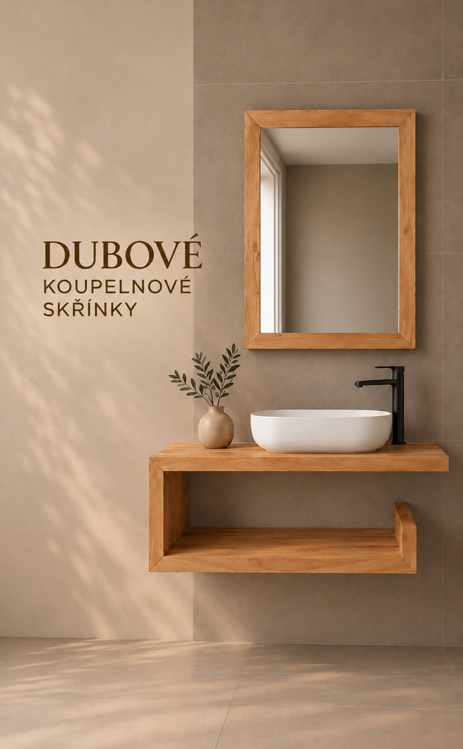 Banner - Dubové koupelny