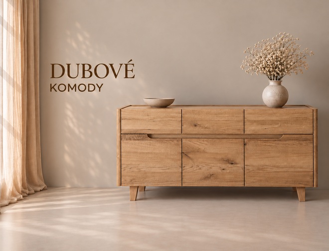 Banner - Dubové komody