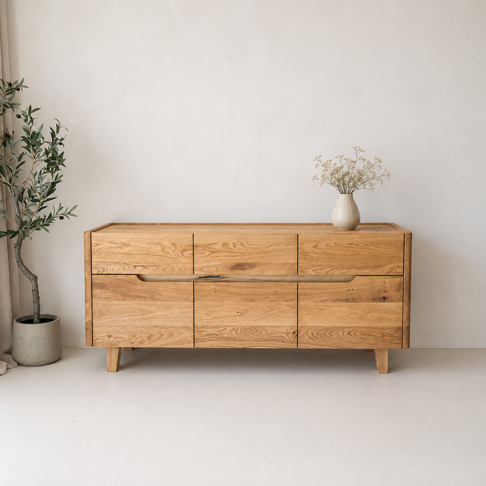 Dubová komoda pod TV PRECIOSA 150