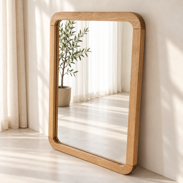 Dubové zrcadlo AUREA 60 x 90